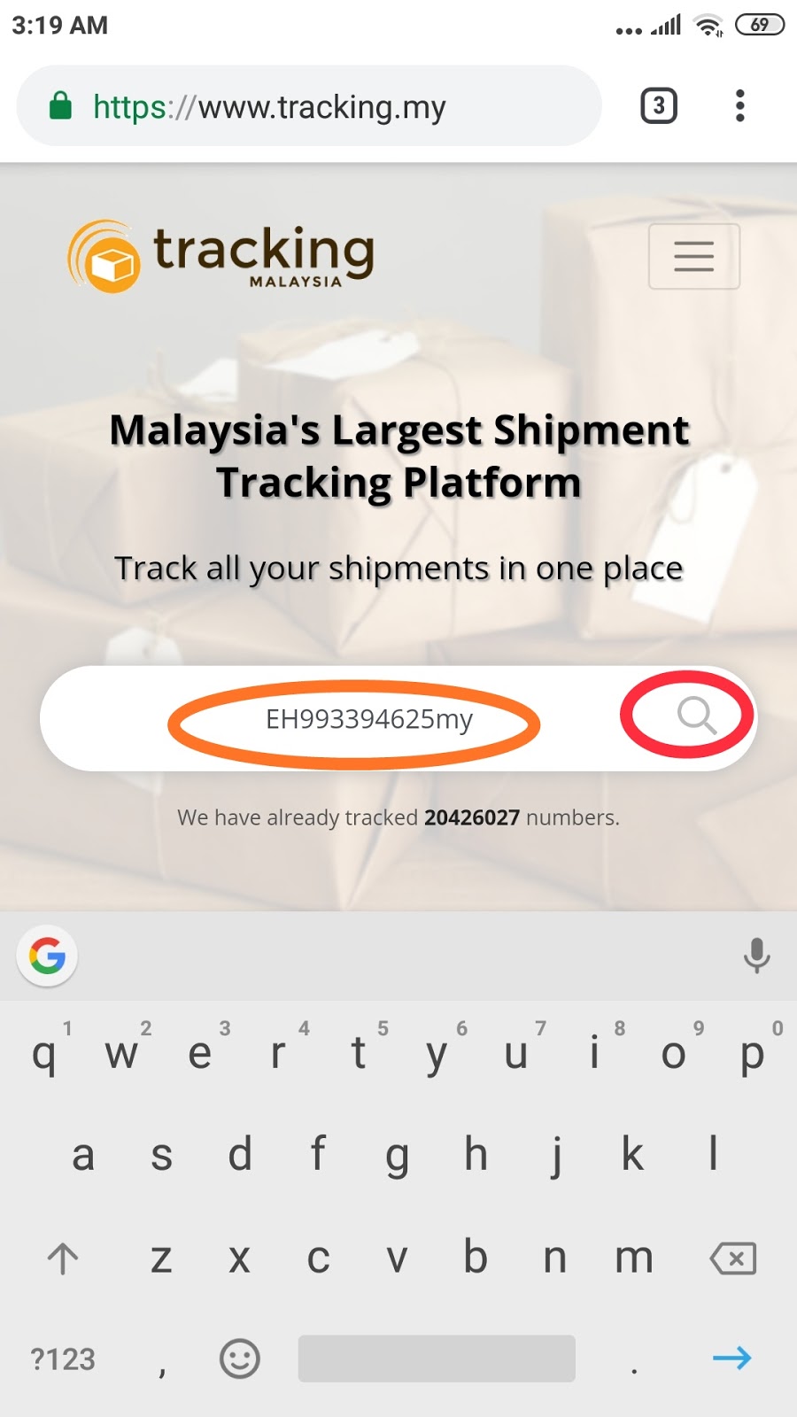 Gbaby Mix Blog Cara Tracking Nombor Pos Laju Cara Tracking Abx Express