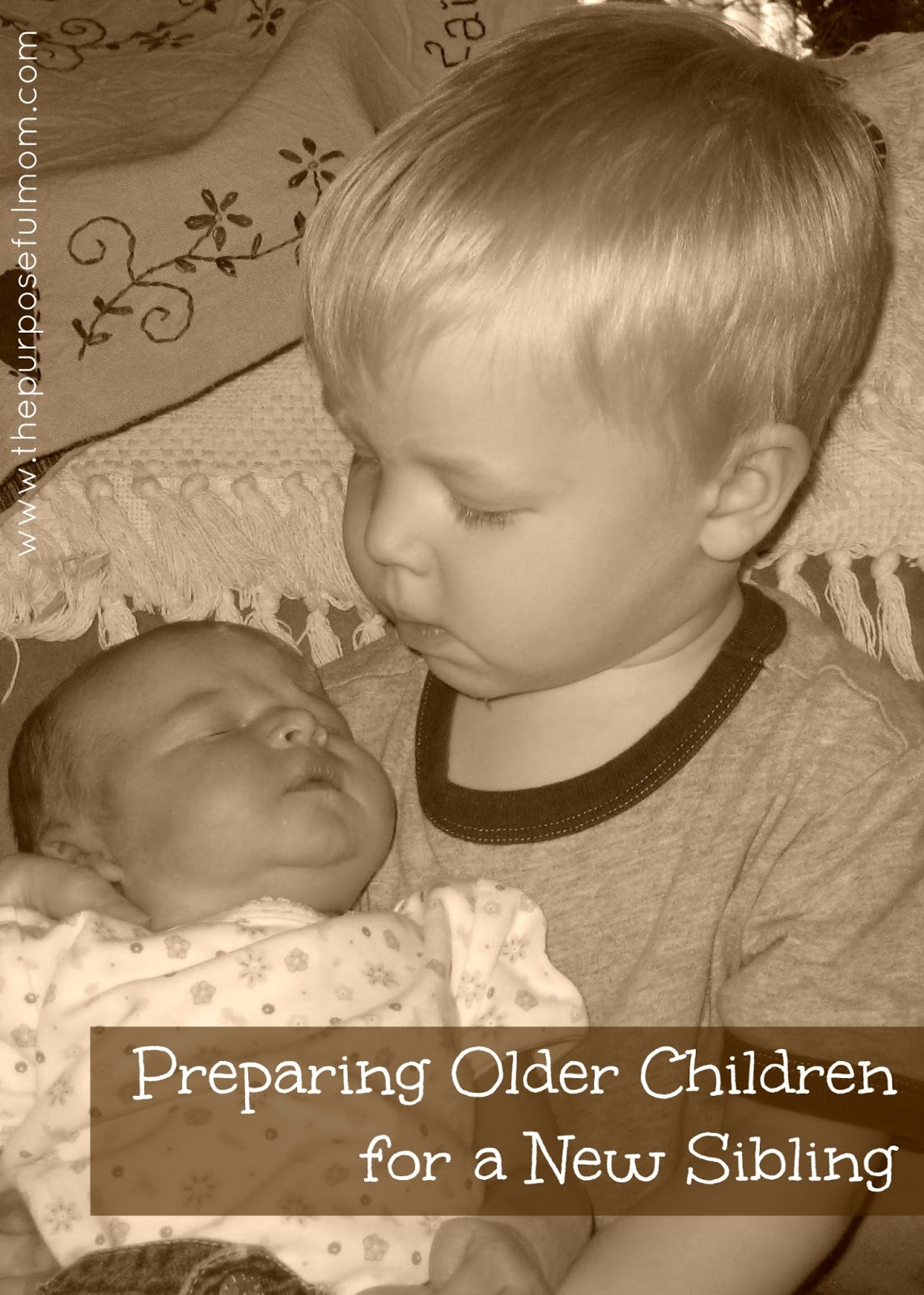 How to Prepare Your Older Children for the New Baby The Purposeful Mom