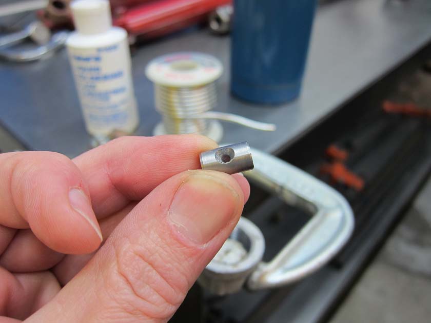BZ's BMW Isetta 300's Soldering Control Cables