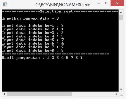 PENGERTIAN SORTING DALAM BAHASA PEMROGRAMAN C++ ~ BLOG TEKNOLOGI