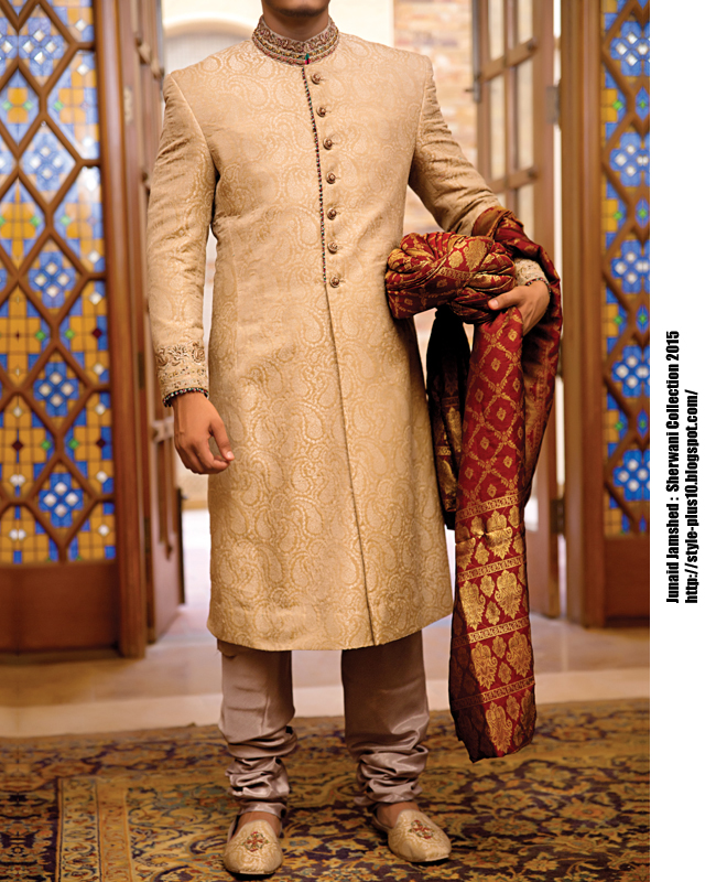 Junaid Jamshed : Sherwani Collection 2015 ~ Style-Plus10
