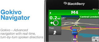 Aplikasi GPS Blackberry