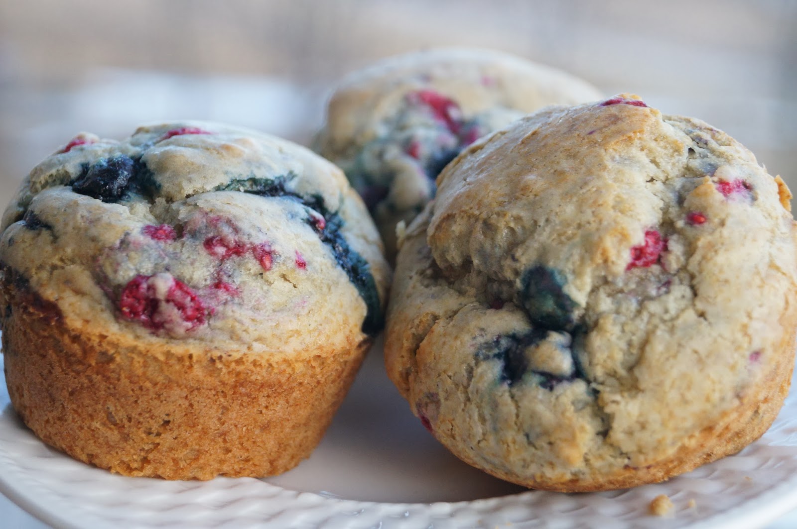 In the Kitchen with Jenny Gluten Free Buttermilk Berry Muffins