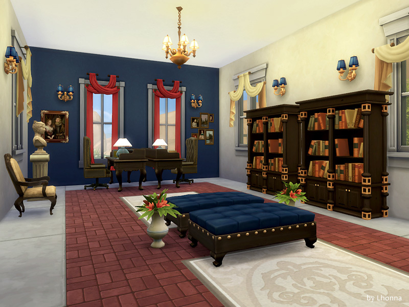 sims 4 residential lots with library sims 4 residential lots with library