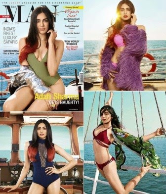 @InstaMag - Popular and Stylish Bollywood actress Adah Sharma is making headlines again and this time around for her stunning and provocative cover and photoshoot adah-sharma-on-man-magazine