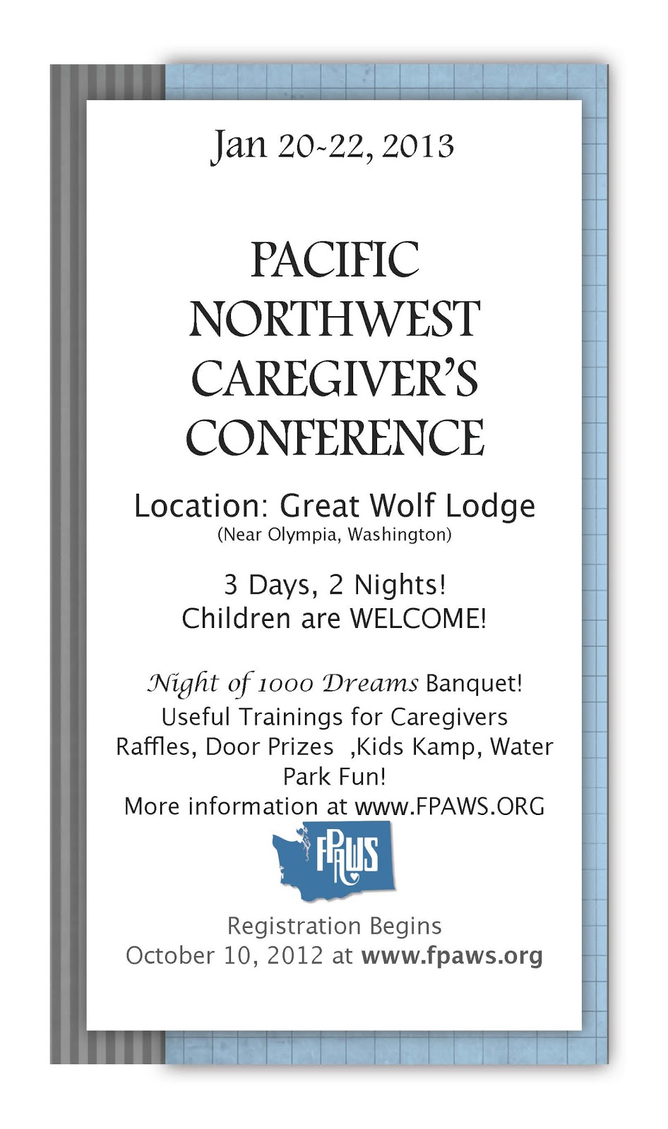National Foster Parent Association: 2013 Pacific Northwest Caregiver's