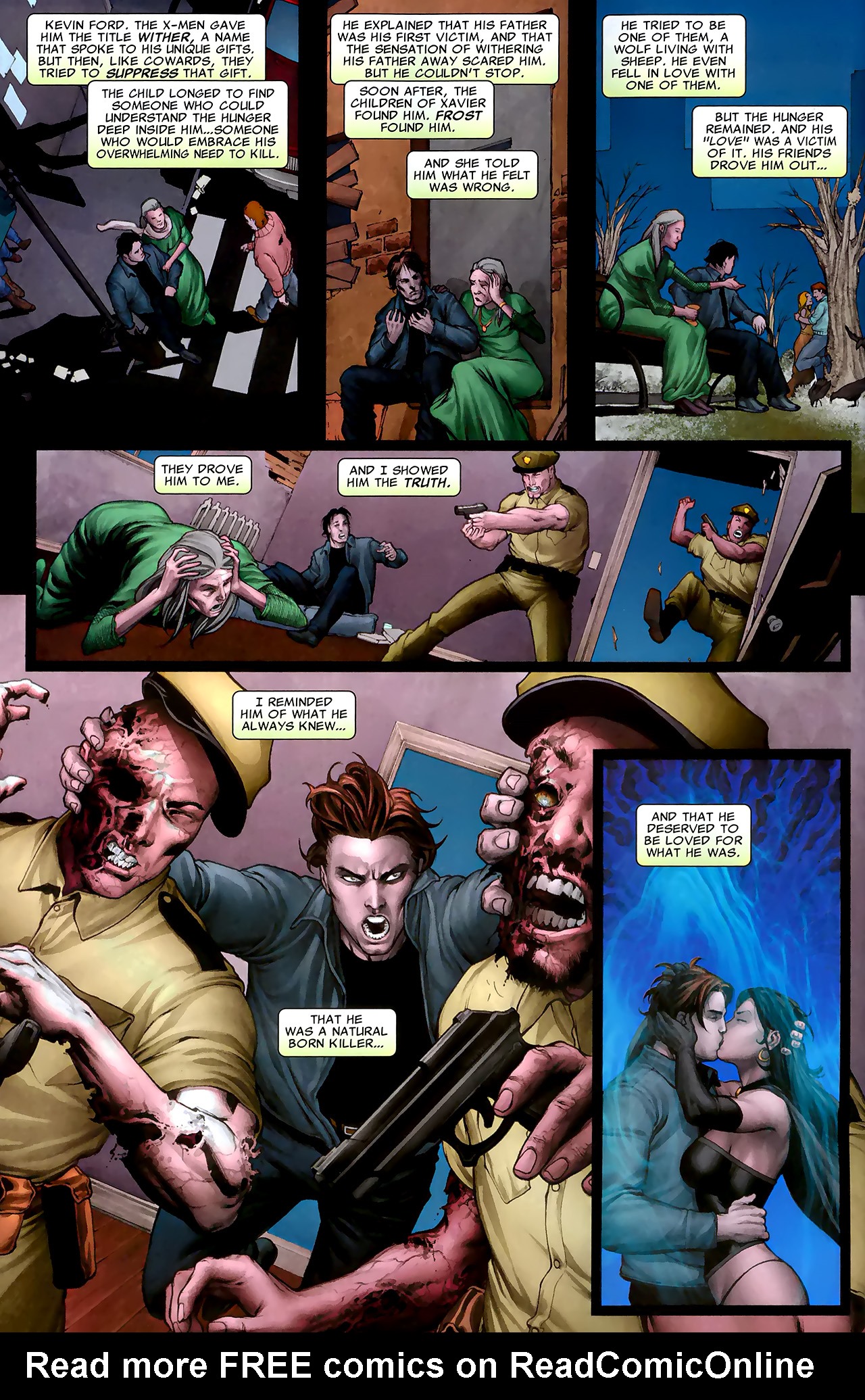 Read online X Necrosha: The Gathering comic -  Issue # Full - 5