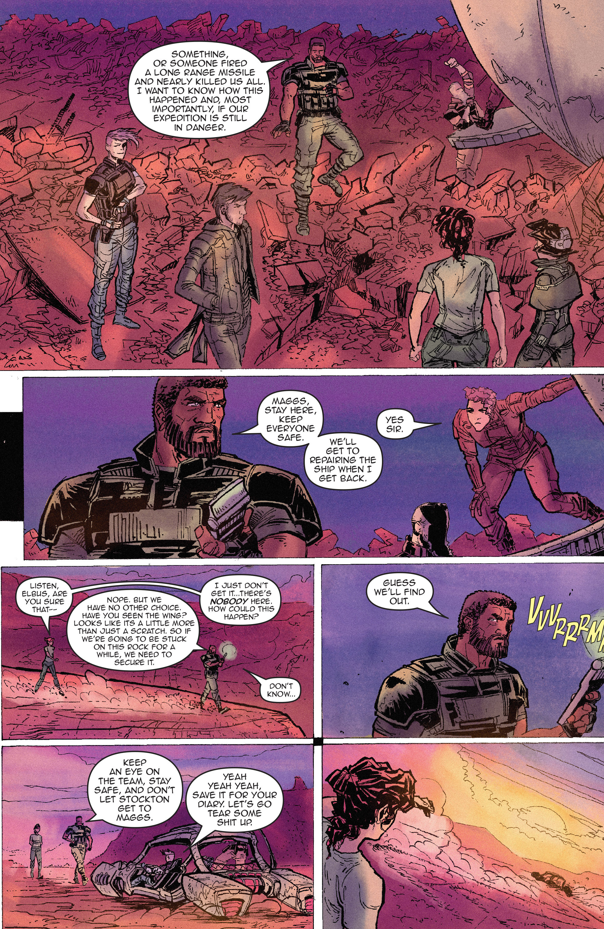 Read online Roche Limit: Clandestiny comic -  Issue #1 - 18