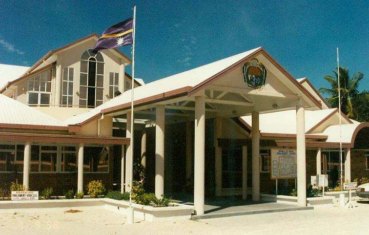 Gedung Parlemen di Nauru
