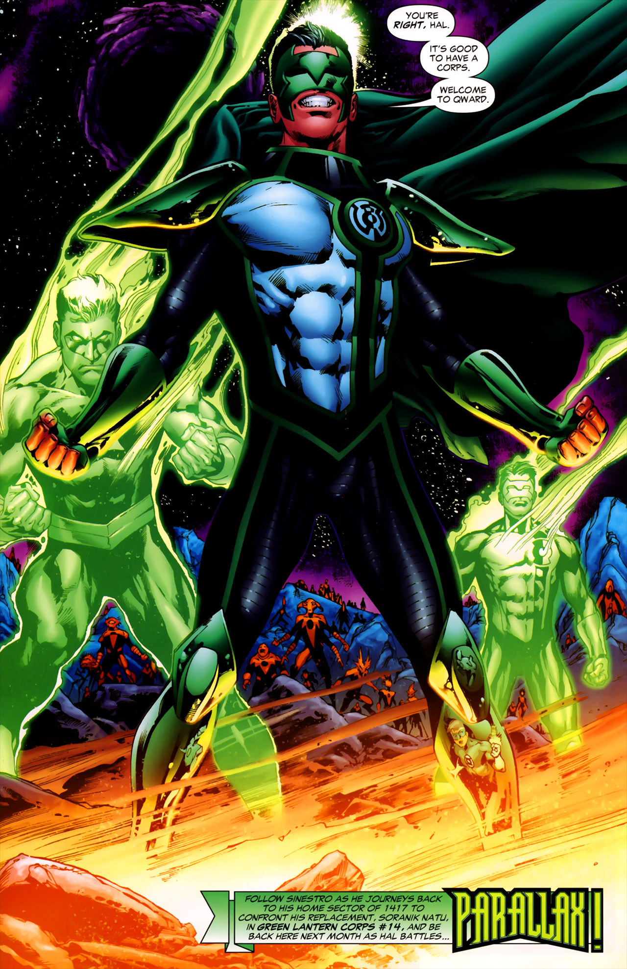 Read online Green Lantern (2005) comic -  Issue #21 - 19