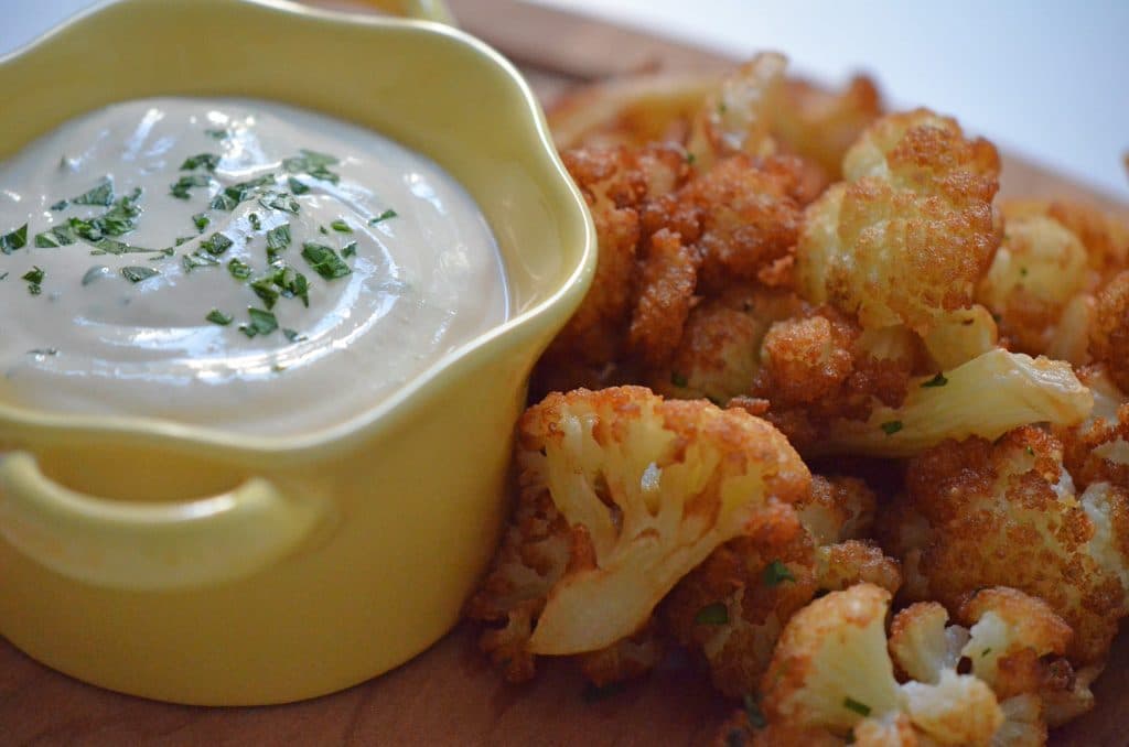 Fried Cauliflower with Tahini Sauce Recipe LEBANESE RECIPES