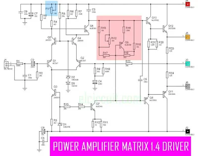  Power Amplifier Matrix 1.4 Circuit Schematic