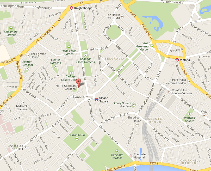 Location No.11 Cadogan Gardens Magazine