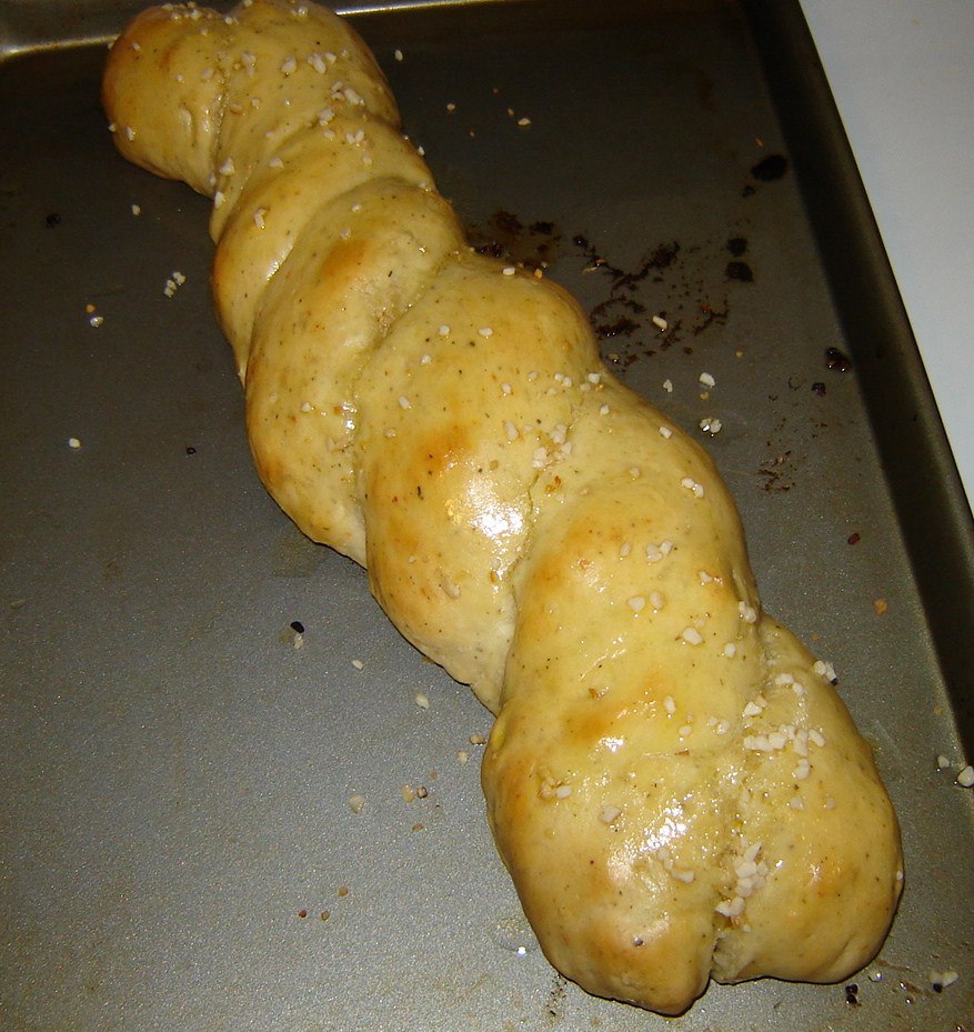 Tales From A Middle Class Kitchen Giant Garlic Bread Stick