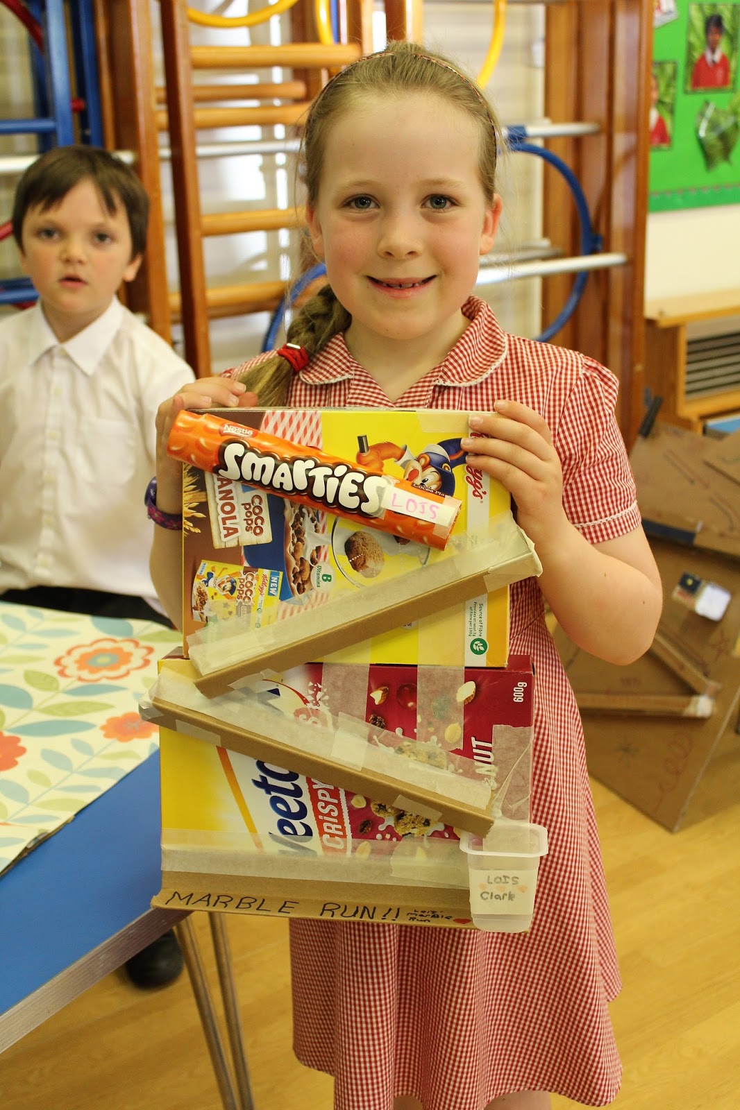 Moor Hall Primary School Marble Run Competition