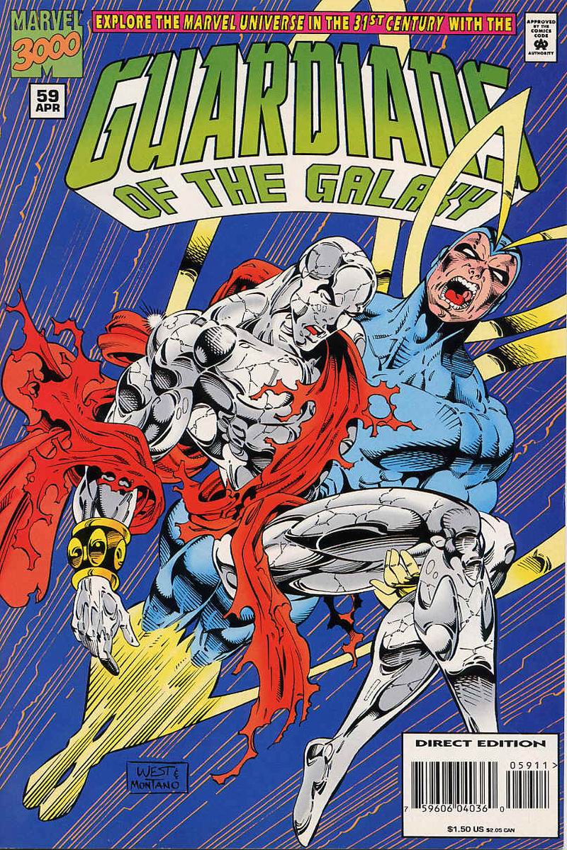 Read online Guardians of the Galaxy (1990) comic -  Issue #59 - 1