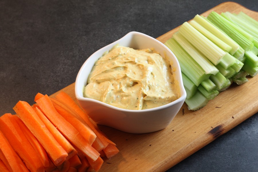 Always Trust a Skinny Cook: Curry Dip