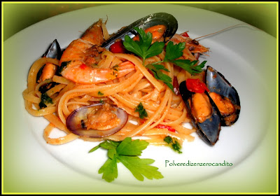 linguine al profumo di sardegna