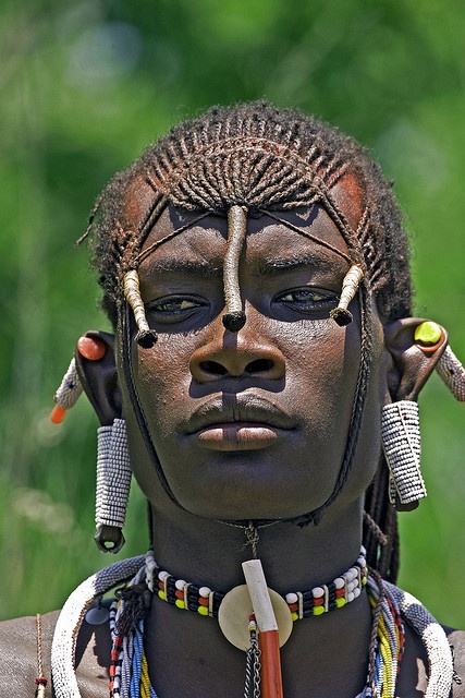  Masaai woman hair style 