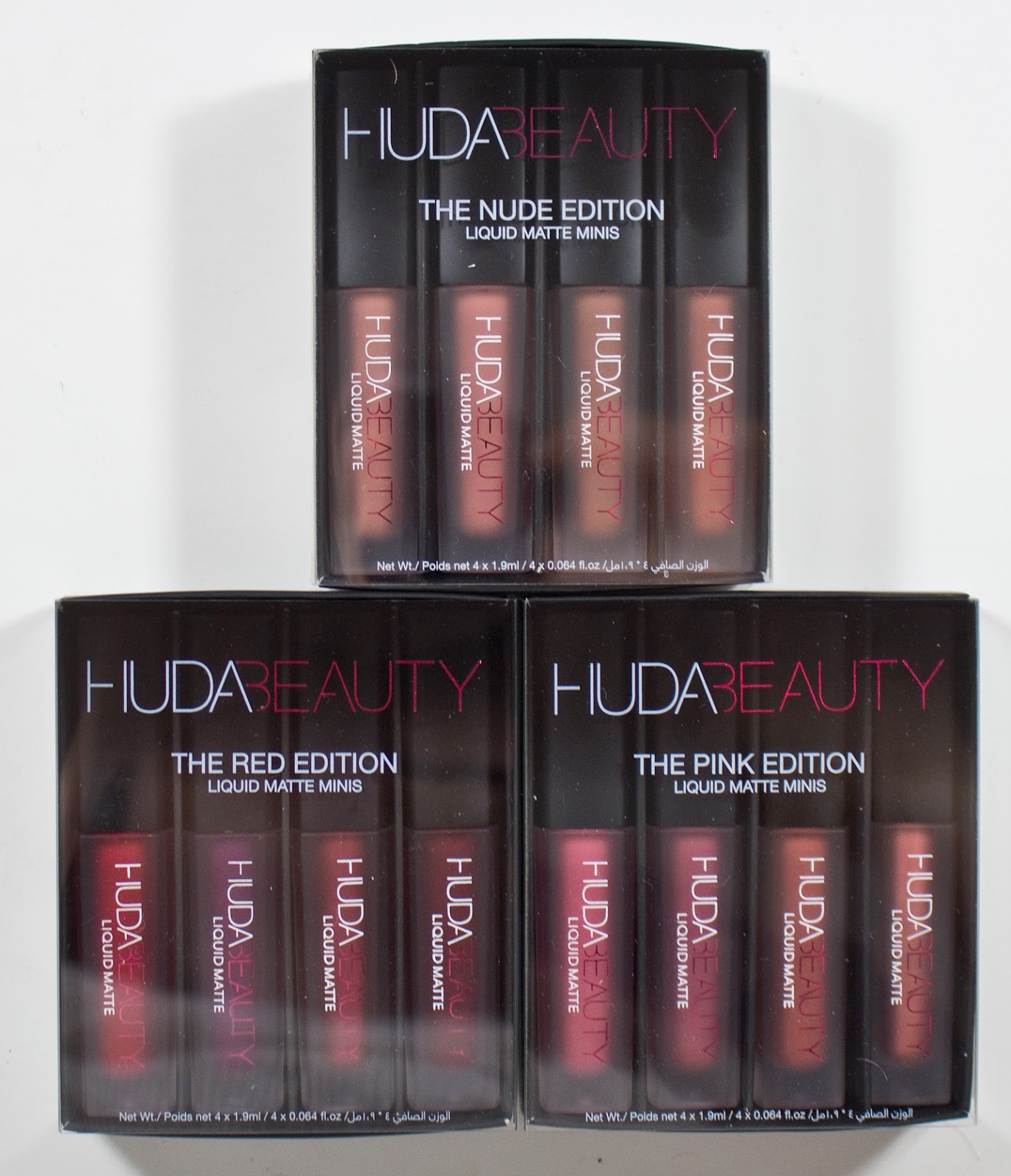 WARPAINT and Unicorns Huda Beauty Liquid Matte Lipstick in Red Edition