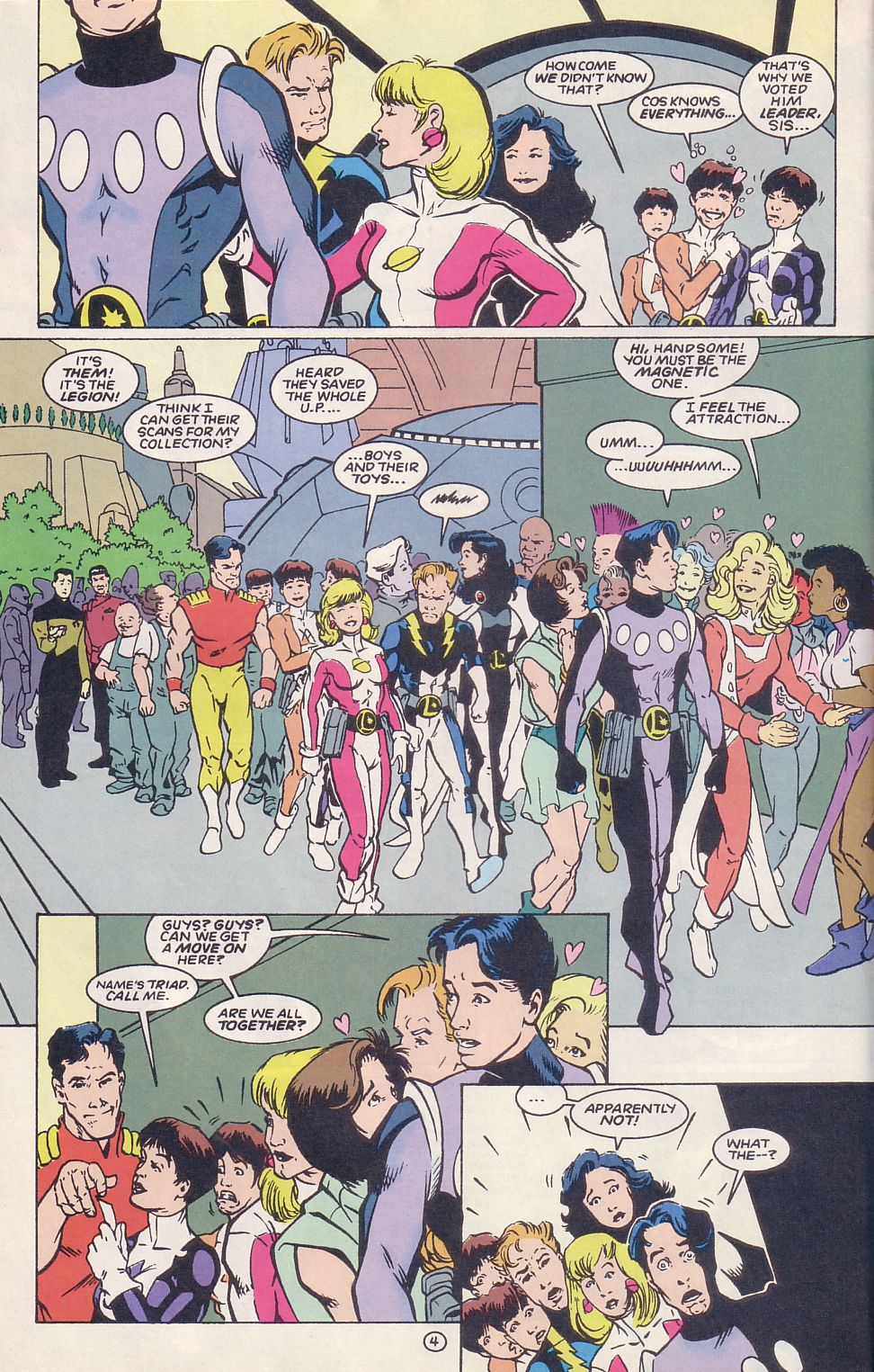 Legion of Super-Heroes (1989) 62 Page 4