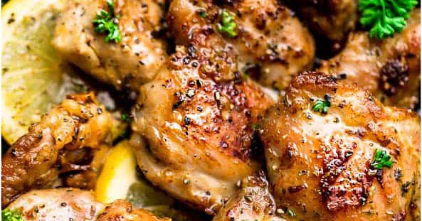 Instant Pot Lemon Garlic Chicken | Extra Ordinary Food