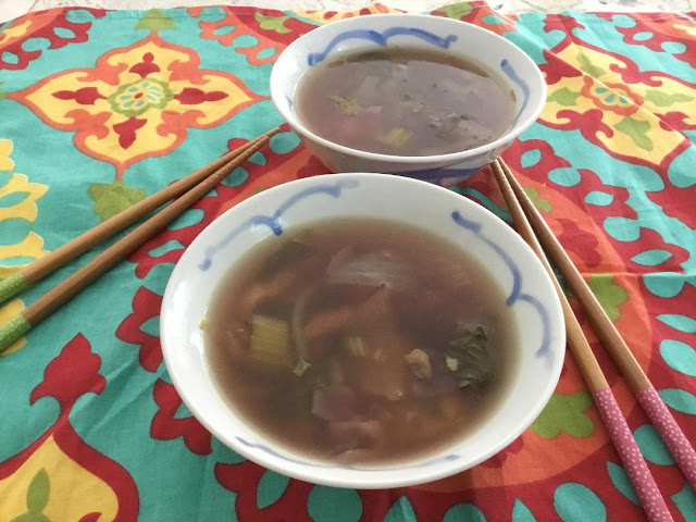 Asian mushroom soup