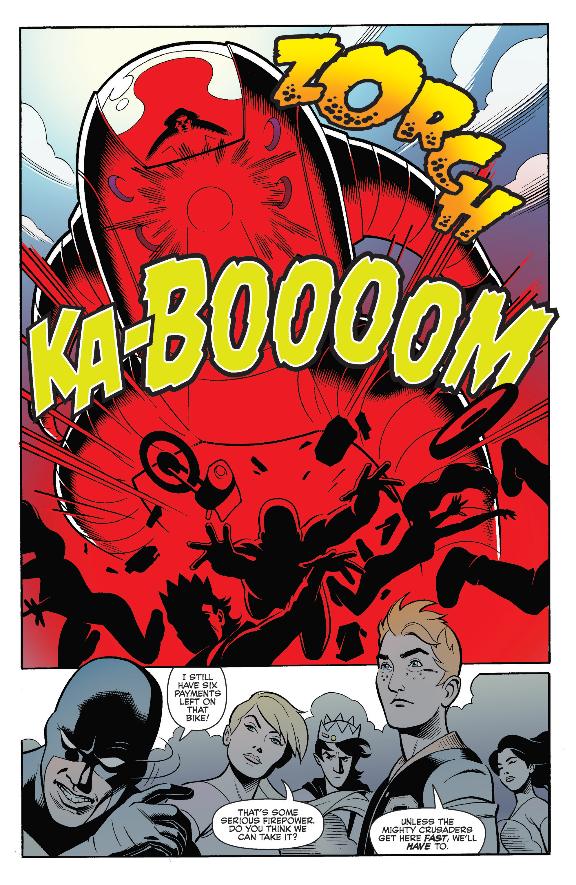 Read online Archie's Superteens Versus Crusaders comic -  Issue #1 - 13