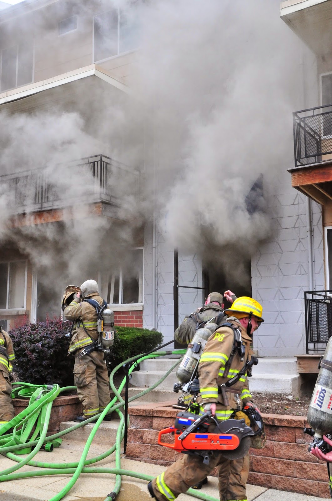 2Alarm Apartment Fire 6800 Block of Riverdale Road