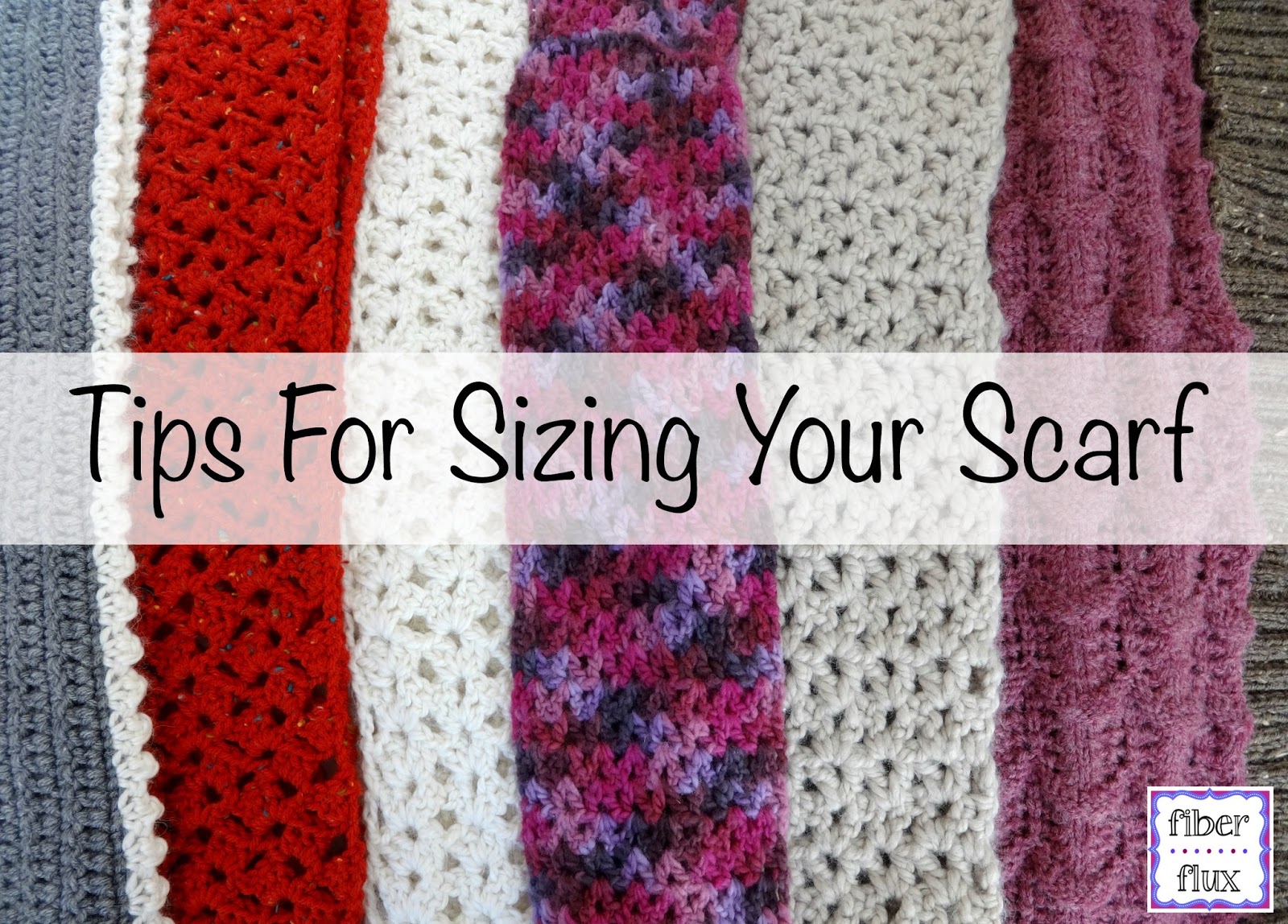 Infinity Scarf Length And Width Chart