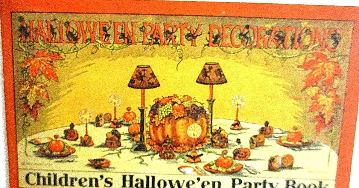 Vintage Halloween Collector Vintage Halloween Party Book at eBay