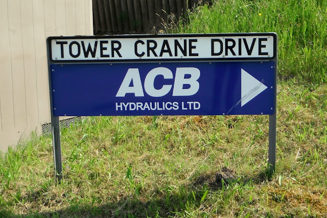 Tower Crane Drive street-sign