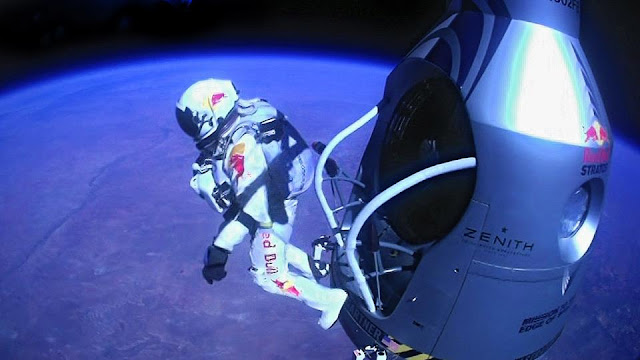 Red Bull Stratos - 23 miles above the Earth’s surface