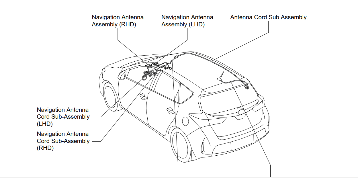 Toyota Auris Hybrid Vehicle (EM3045E) – System Wiring Diagram