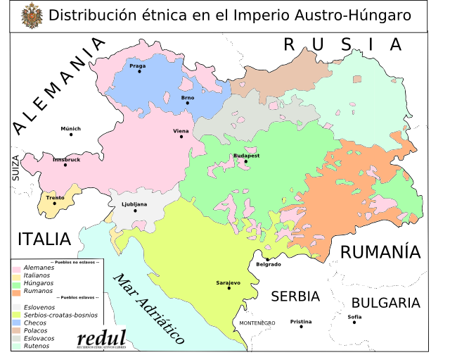 Imperio Austro Hungaro Mapa Imperio Austro Hungaro Mapa