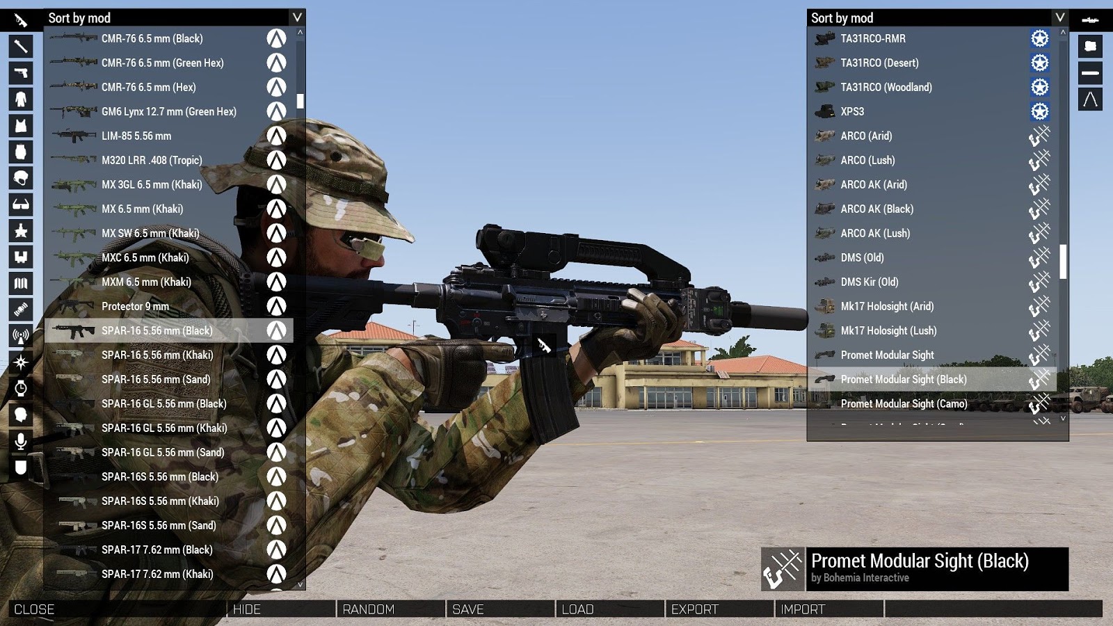 Arma 3 の Contact 武器に Mod アタッチメントを取り付け可能にする Mod 弱者の日記 Arma 3 Modとアドオン紹介