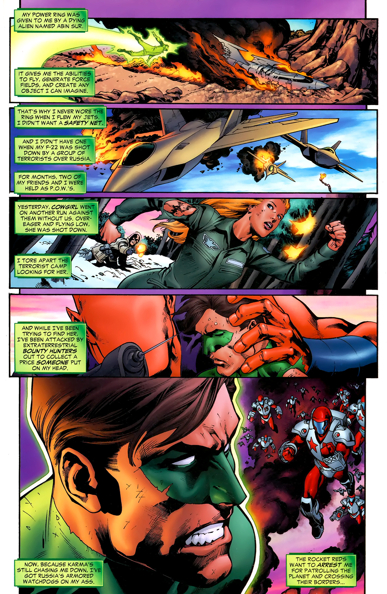 Read online Green Lantern (2005) comic -  Issue #16 - 2