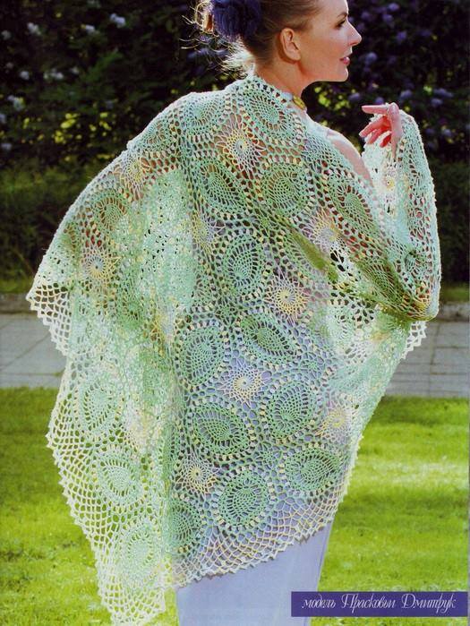 Irish crochet & CROCHET SHAWL