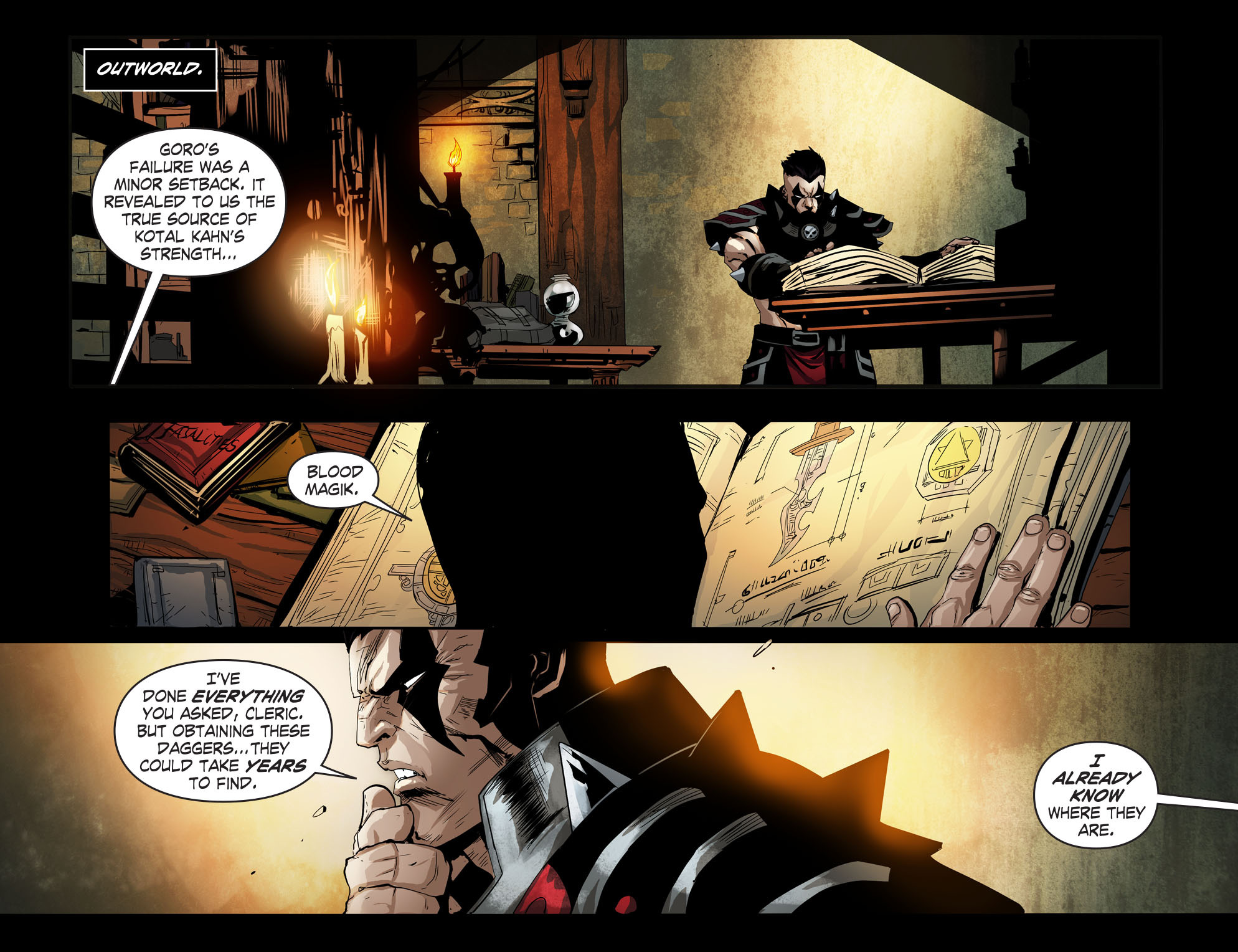 Read online Mortal Kombat X [I] comic -  Issue #11 - 21