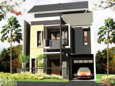 Bentuk Rumah Sederhana 2 lantai Bentuk Rumah Sederhana Tapi mewah ukuran 6x9 2 lantai