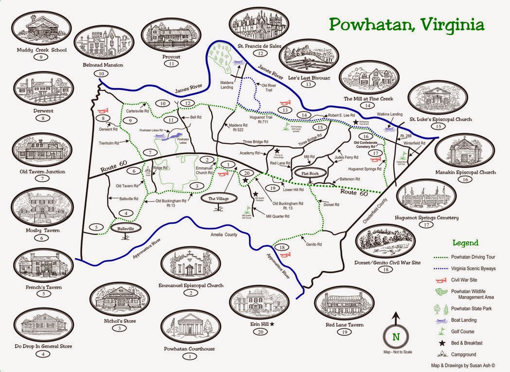 Road Trip in Powhatan County, Virginia