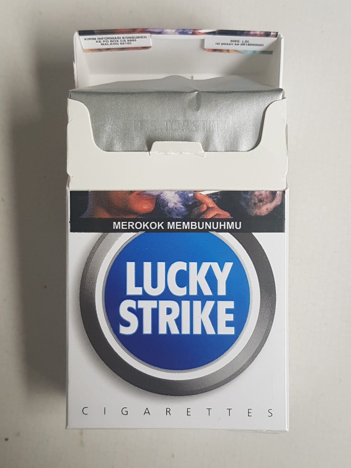 Lucky Strike Original Blue (Biru), SPM Lights dengan Sensasi Toasted