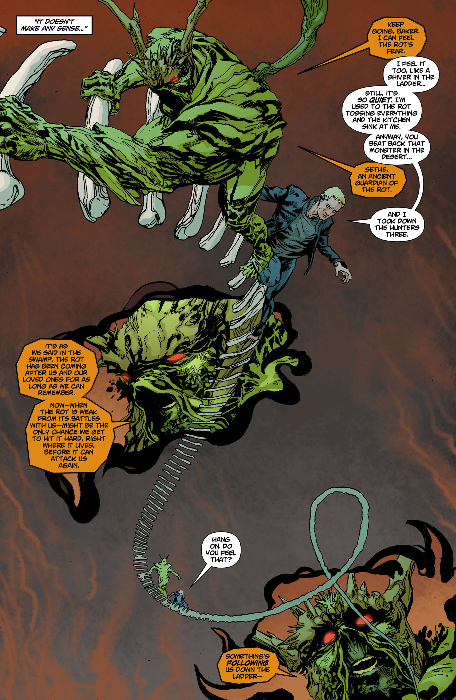 Read online Swamp Thing (2011) comic -  Issue #12 - 10