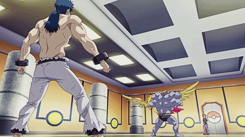 포켓몬스터 - 그린의 챔피언 도전기 GIF | 인스티즈