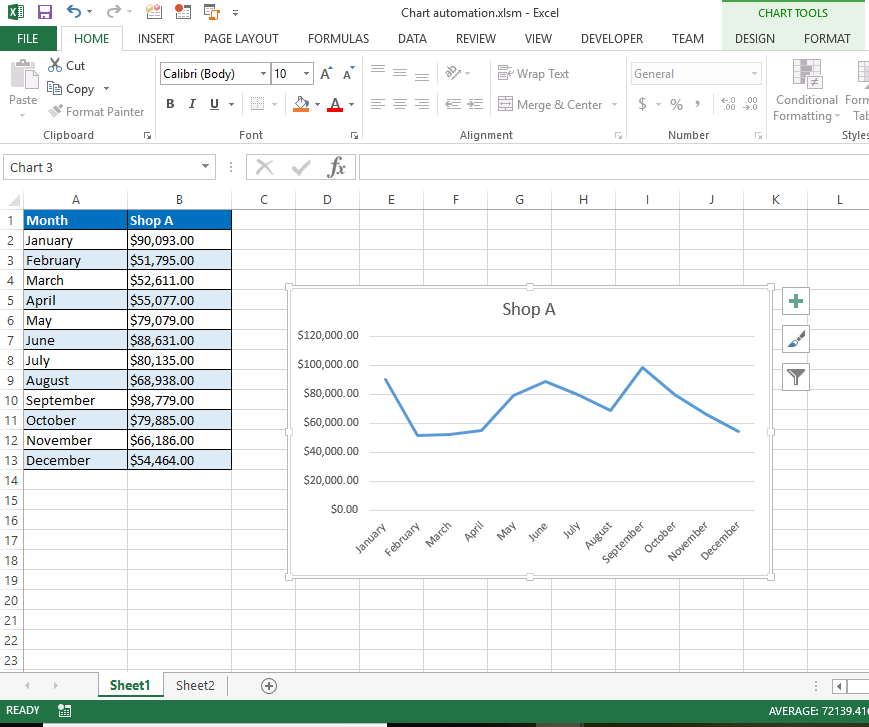 Excel Vba Chart