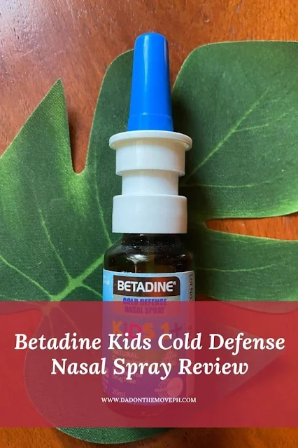 Betadine Kids Cold Defense Nasal Spray review