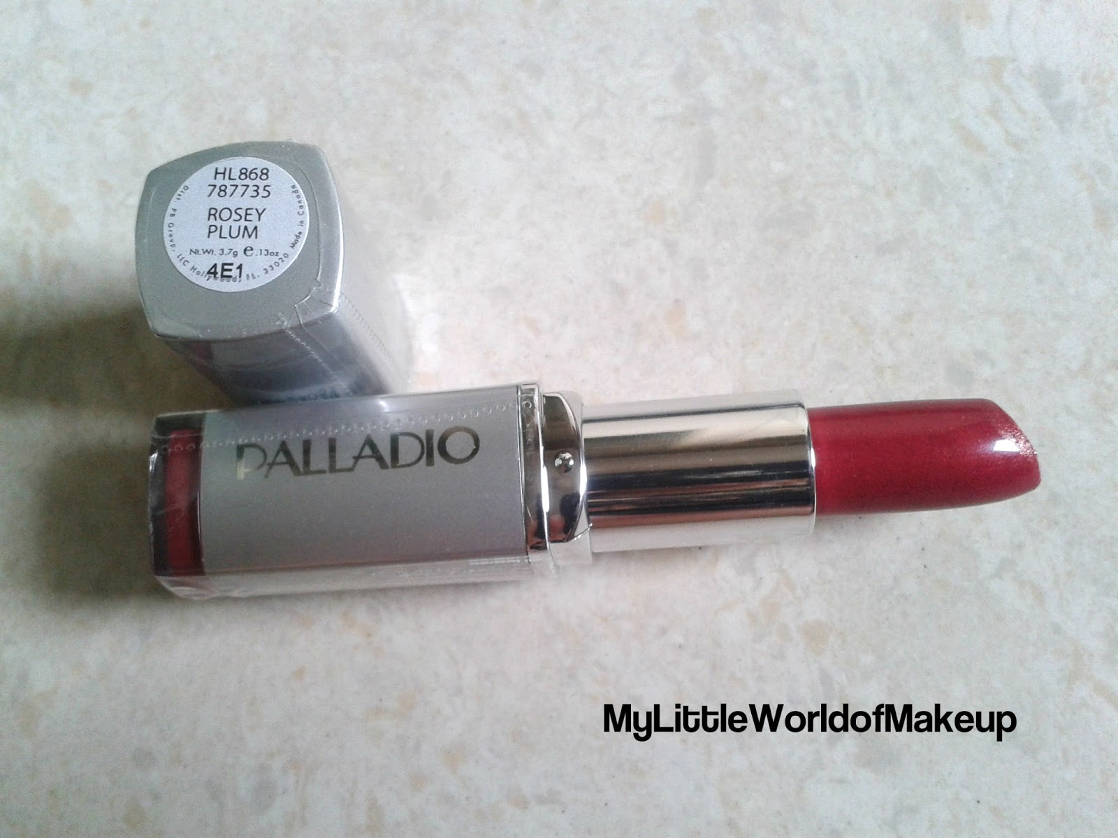 Palladio Herbal Lipstick in Rosey Plum Review & Swatches