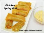 chicken spring roll