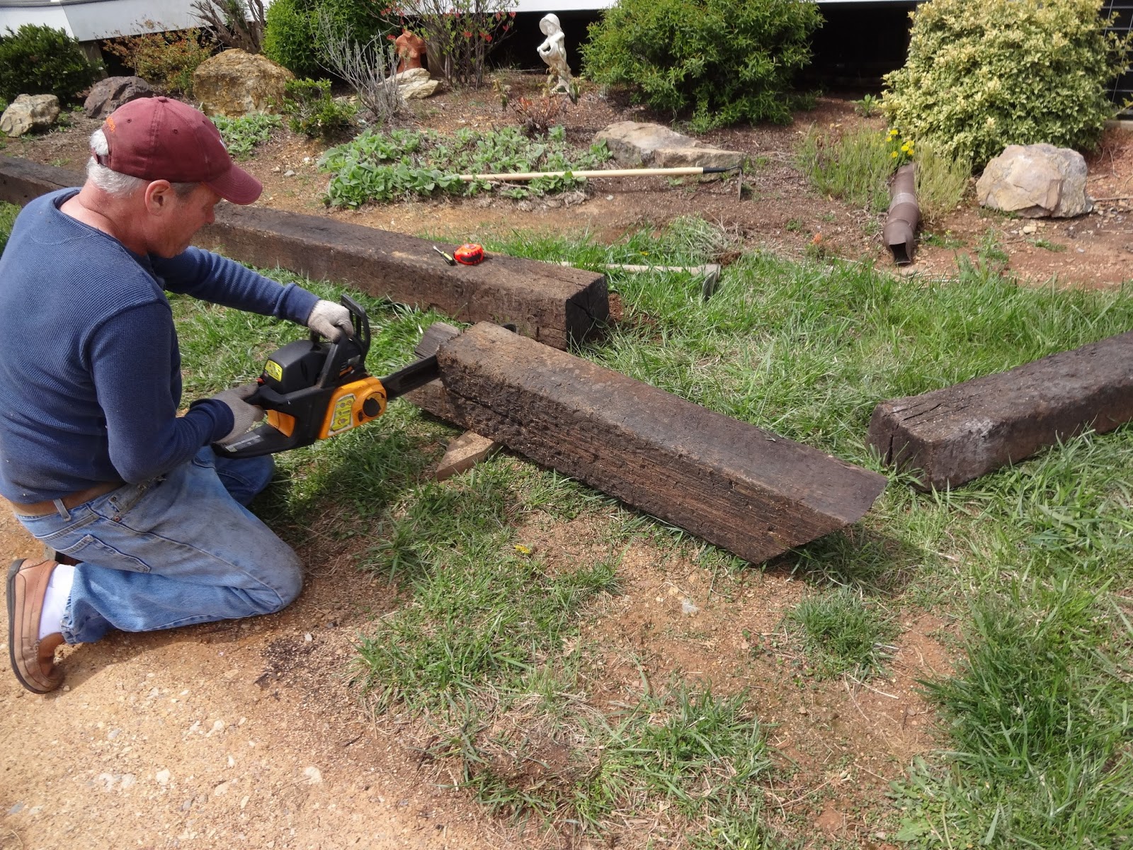 Shenandoah Gateway Farm A Whole Lot Of Railroad Ties
