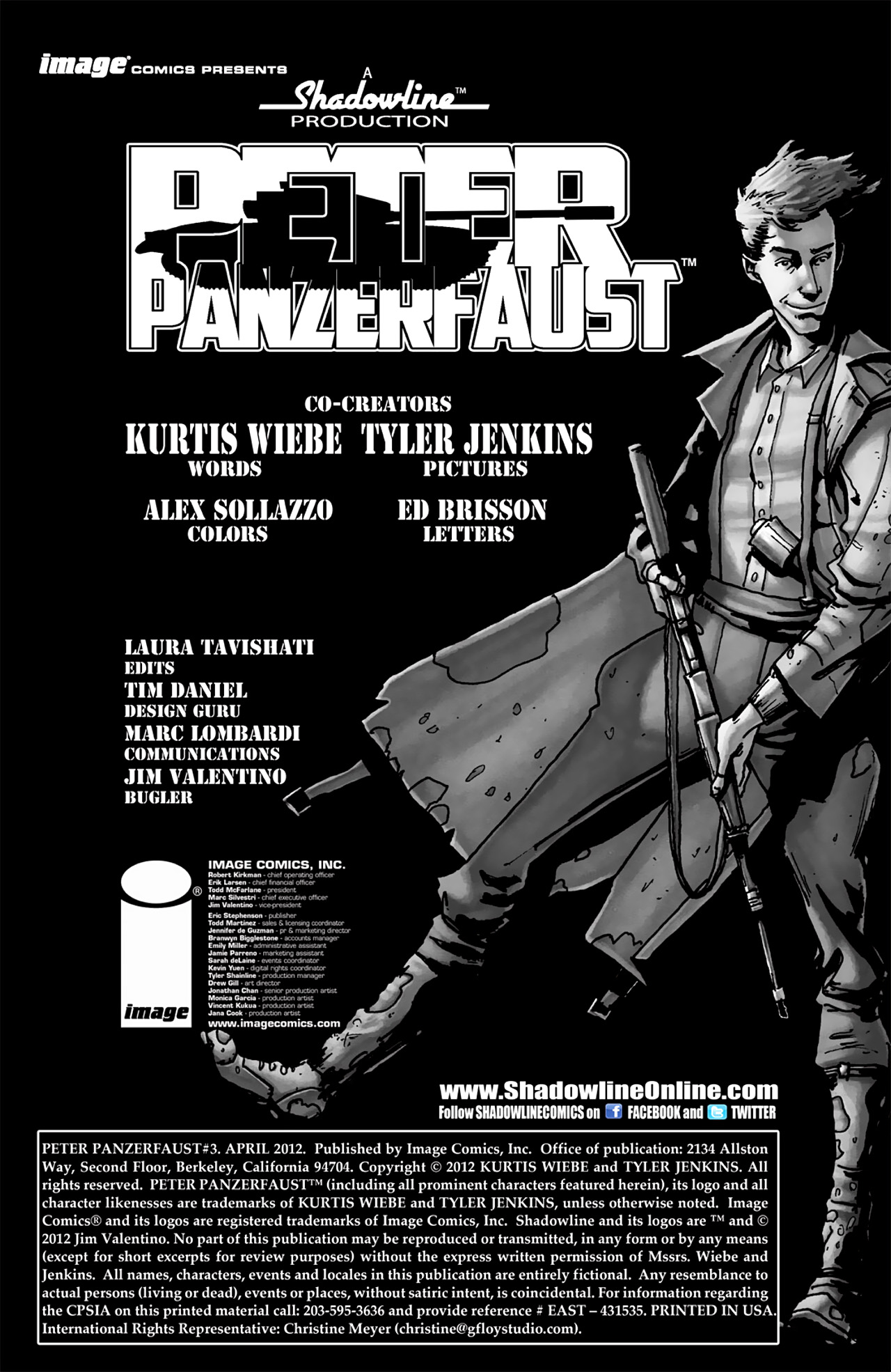 Read online Peter Panzerfaust comic -  Issue #3 - 2